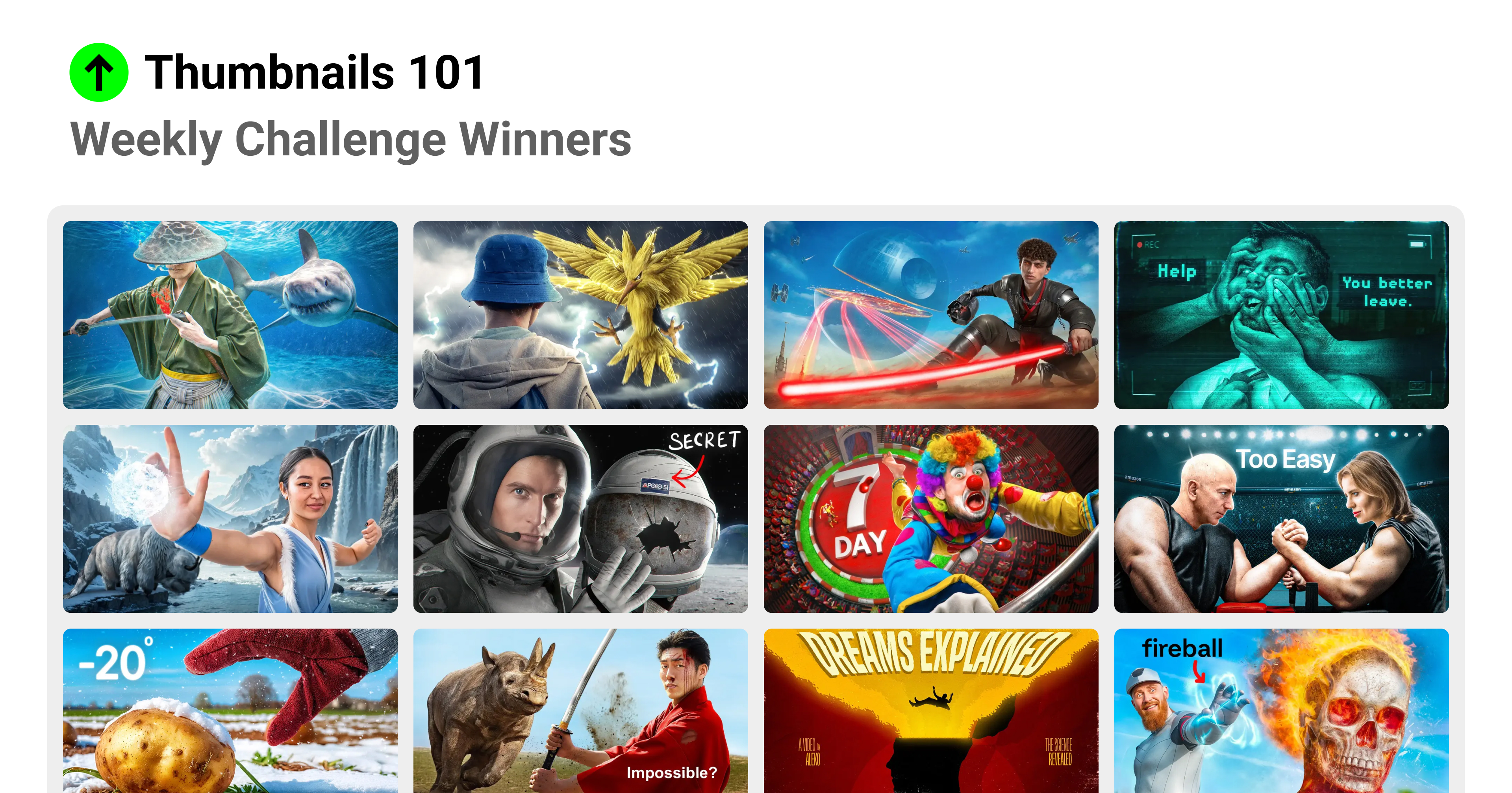 Weekly Challenges