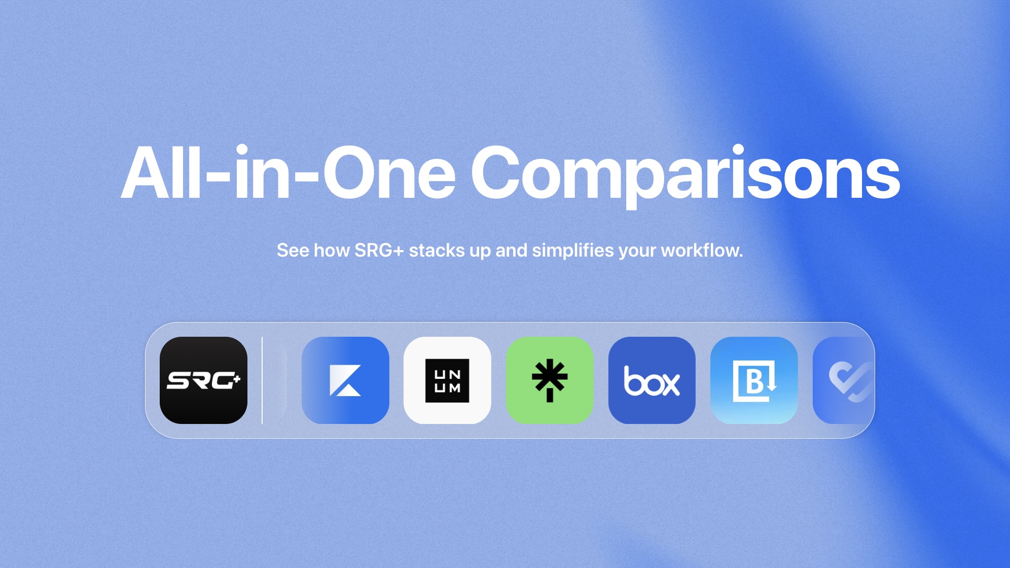 Srg Software SRG+ Alternatives