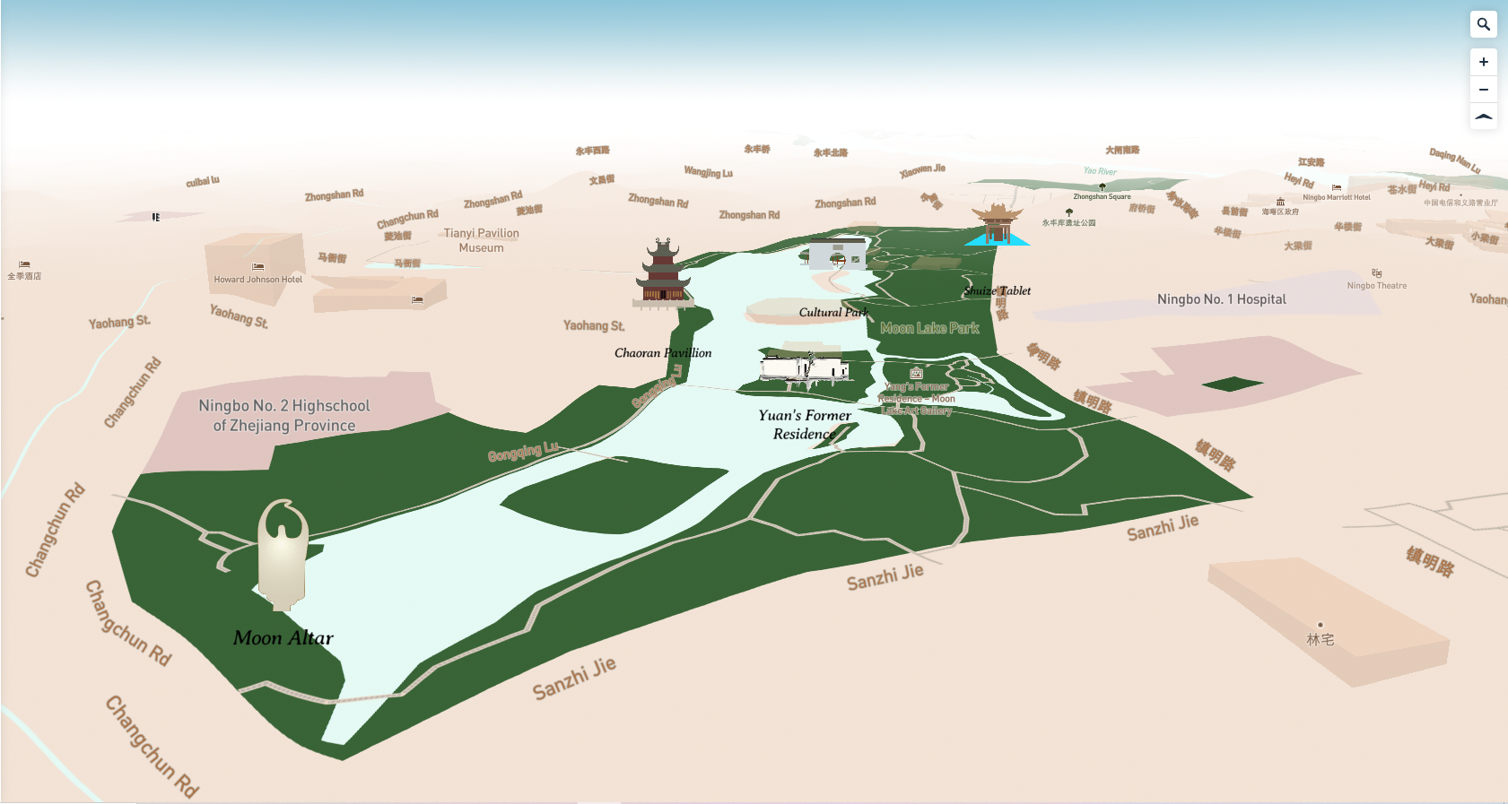 Mapbox location markers and multimedia pop-ups