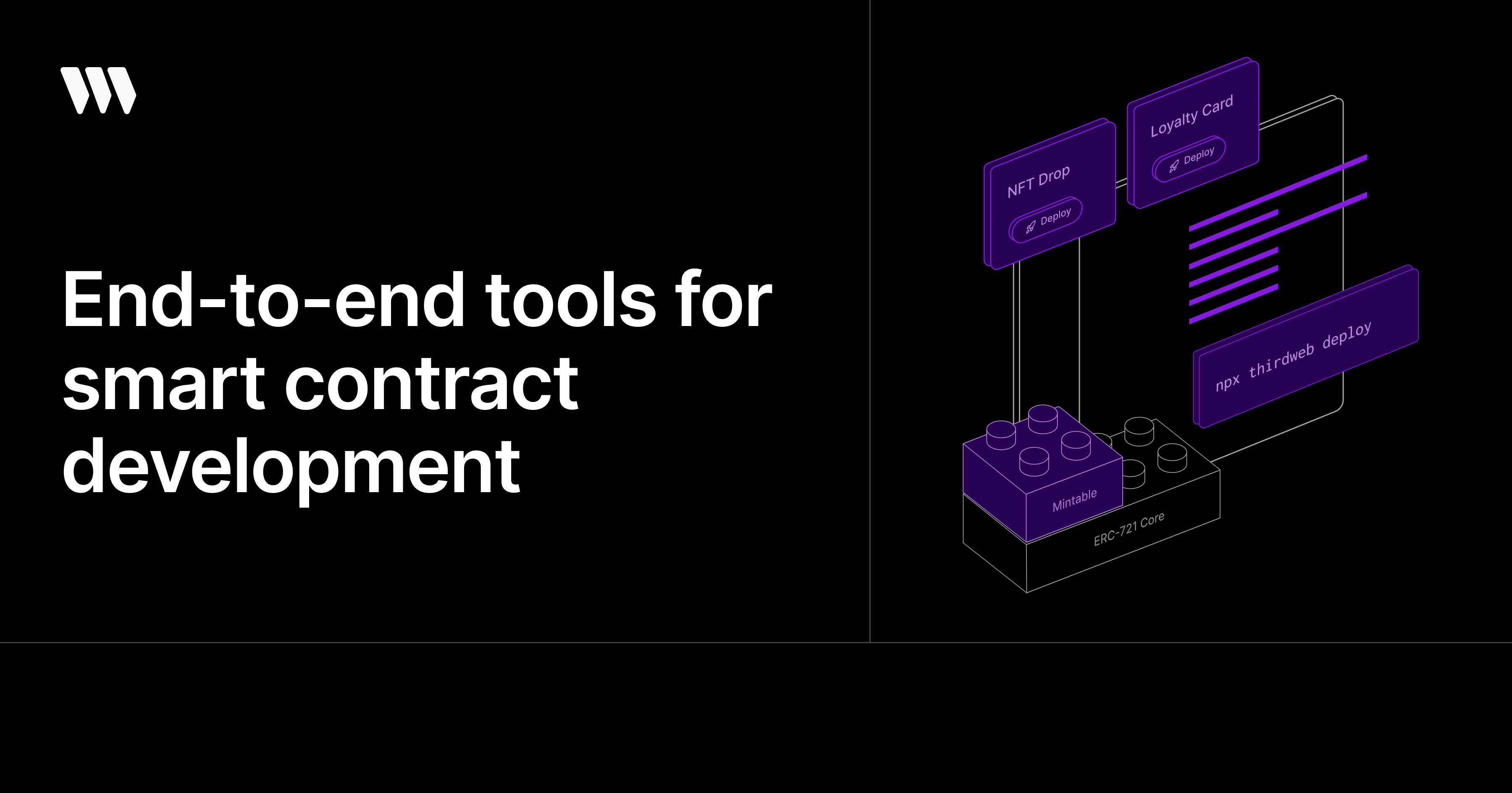 thirdweb Contracts: End-to-end tools for smart contract development