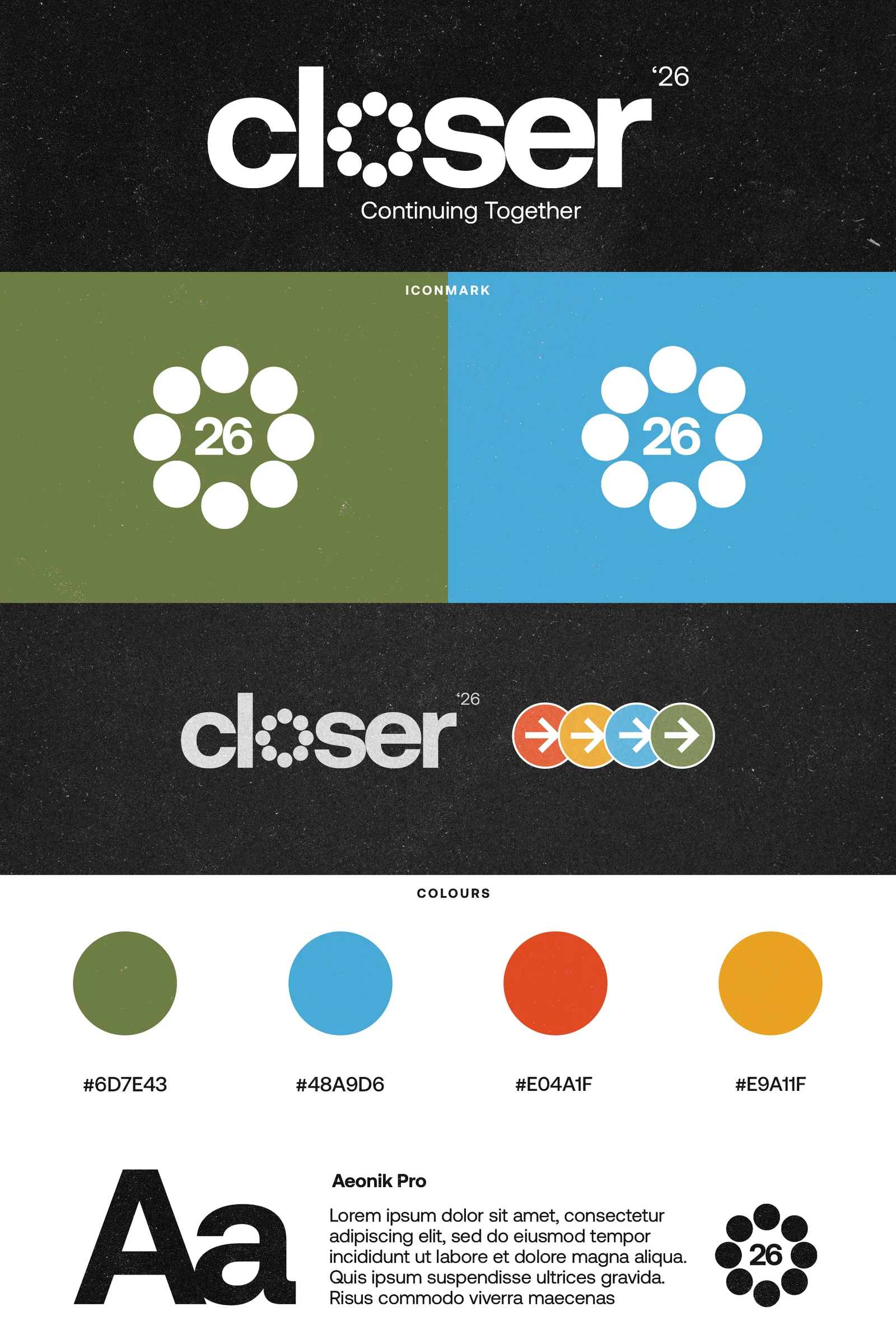 Closer 26 — identity system