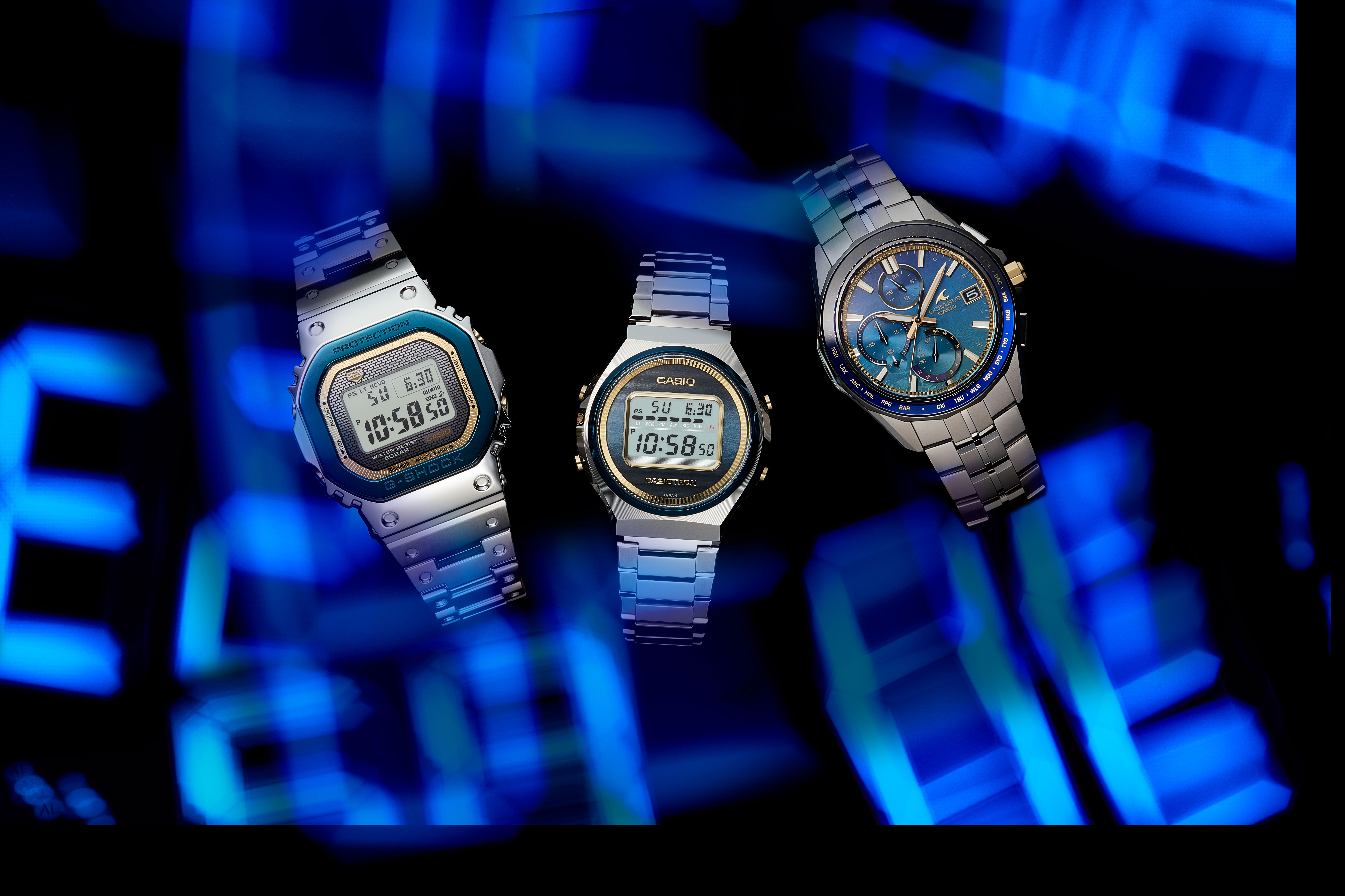 The CASIO 50th anniversary watchmaking collection