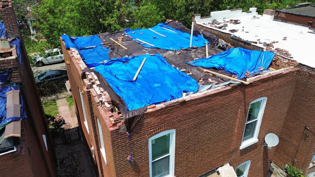 Flat roof rebuild
