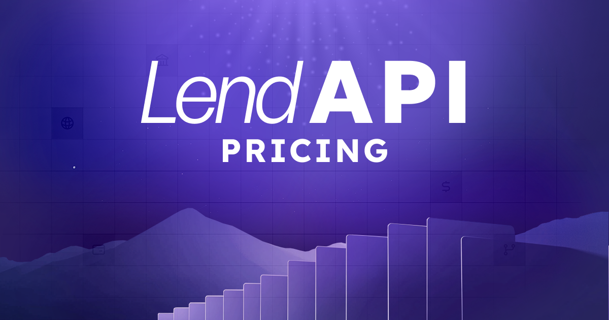 Pricing - LendAPI