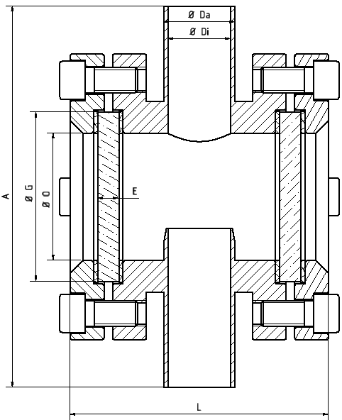 Durchflussanzeiger DN100 - DN 200