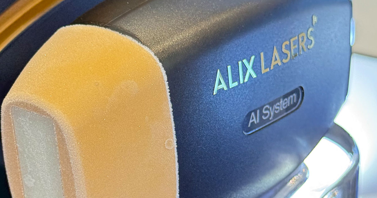 Alix Lasers ® – der weltweit erste AI Haarentfernungslaser BlueIce AI