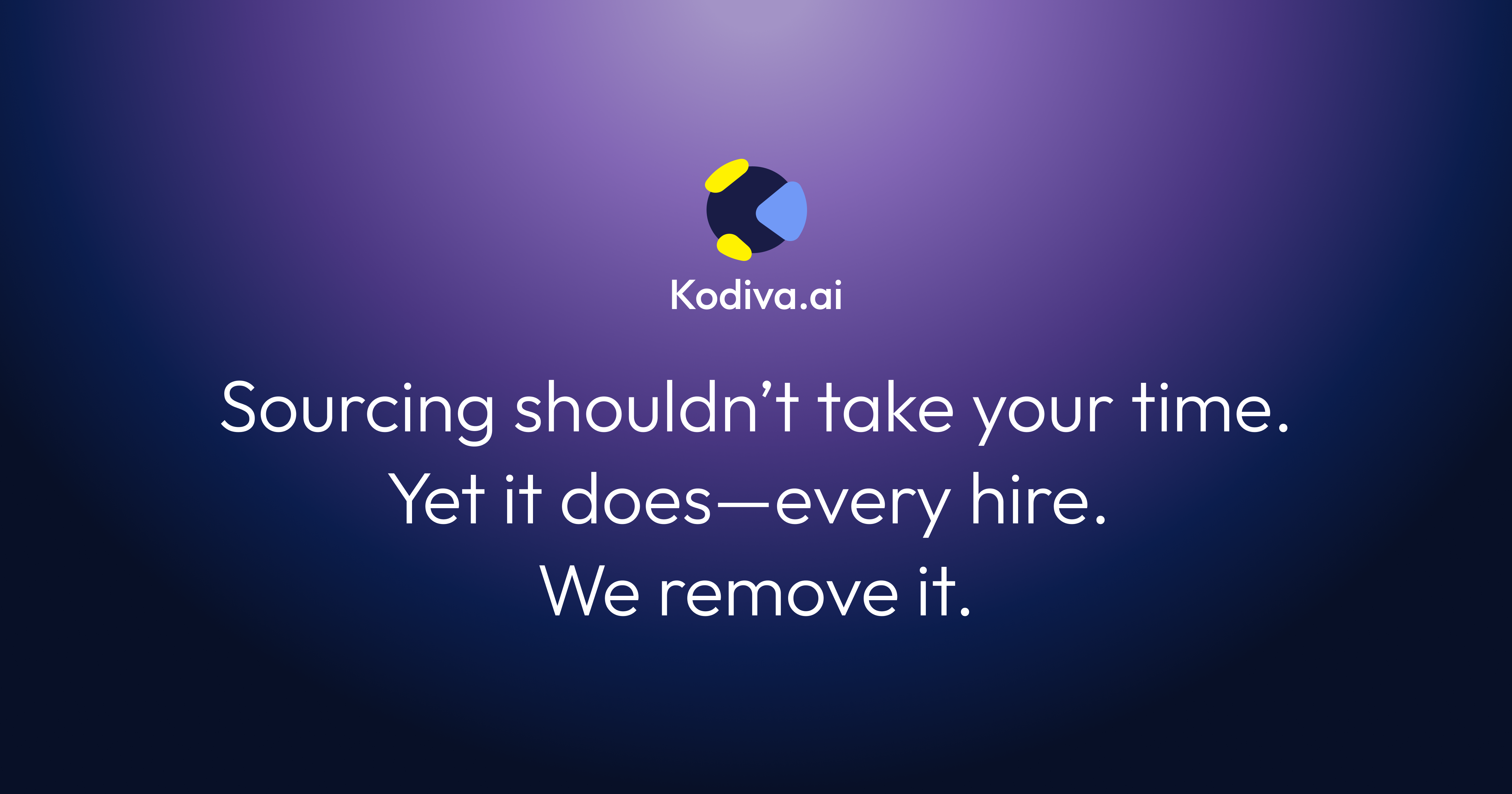 Kodiva.ai — AI Sourcing & Outreach Platform for Enterprise Hiring