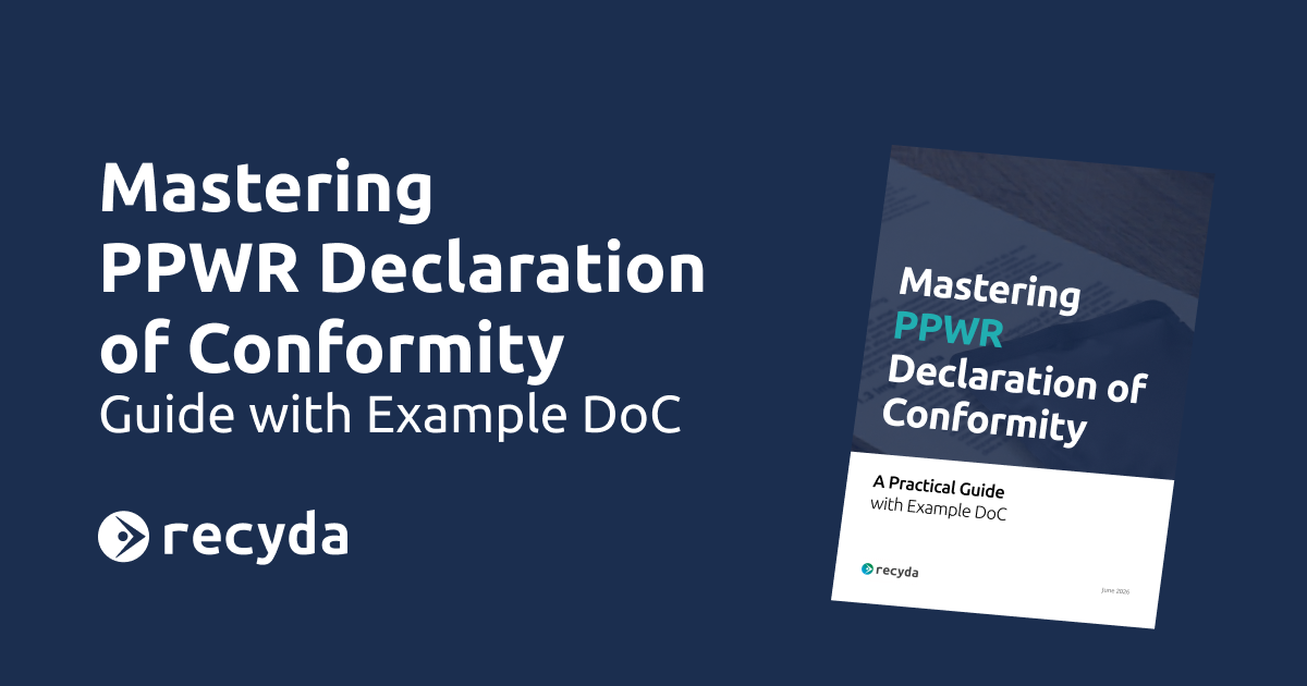 Guide with Example PPWR Declaration of Conformity
