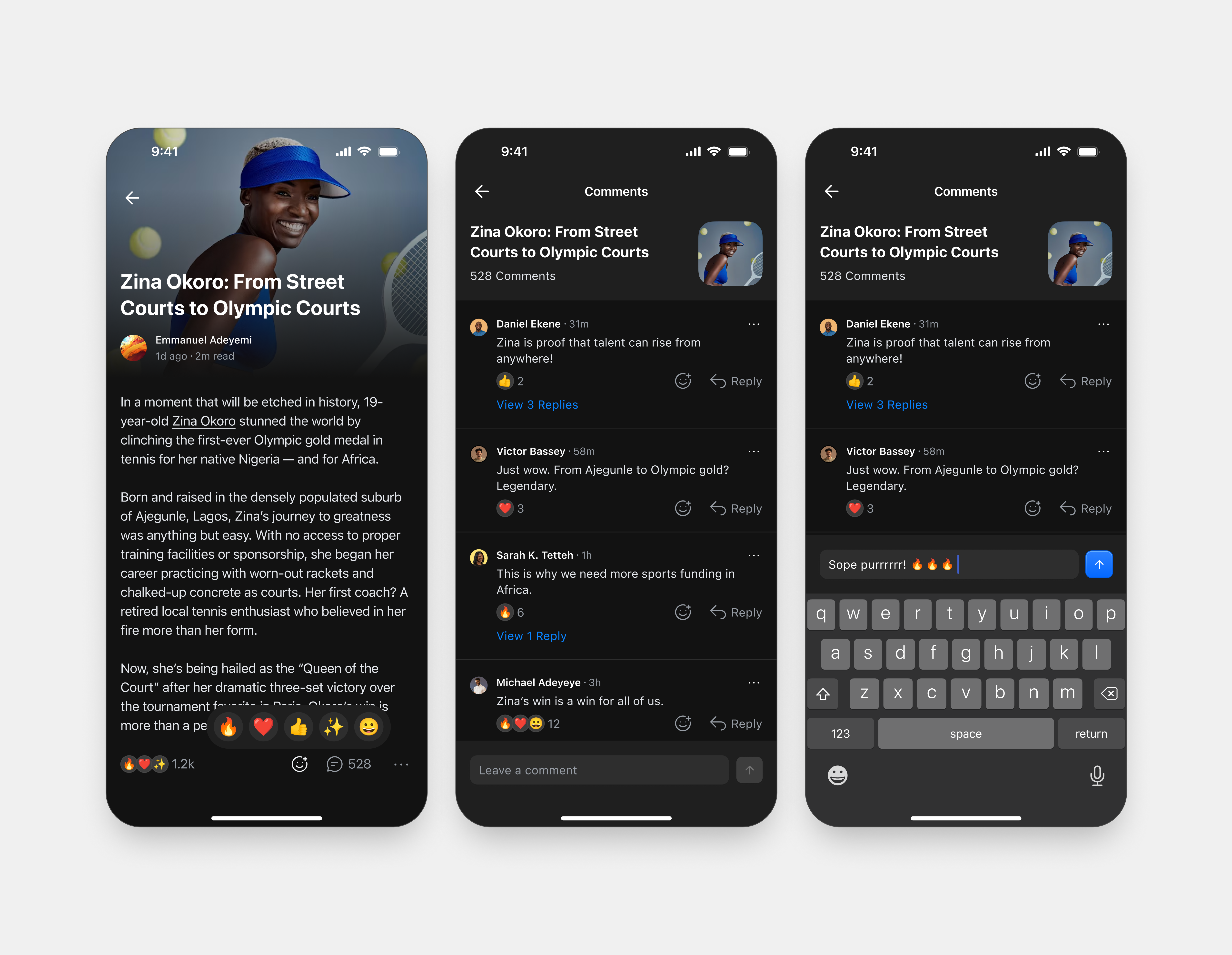 Sports News - iOS App