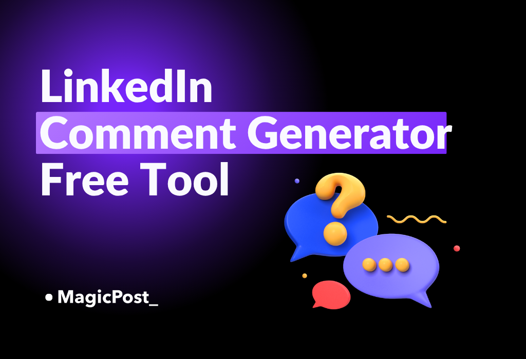 Gratis LinkedIn-reactiegenerator - Genereer met één klik