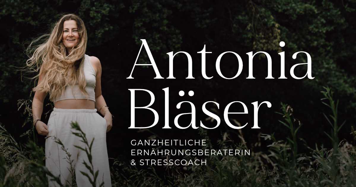 Antonia Bläser website homepage built with Framer