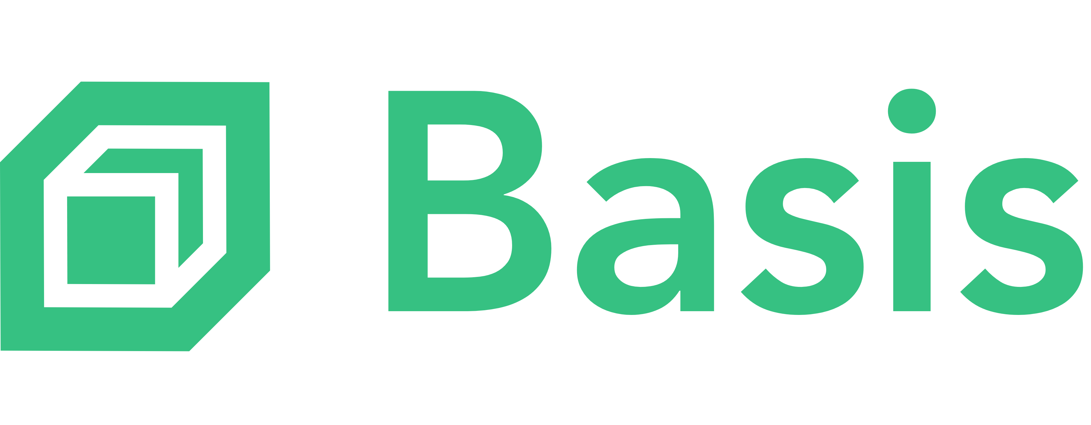 Basis Foundation website homepage built with Framer