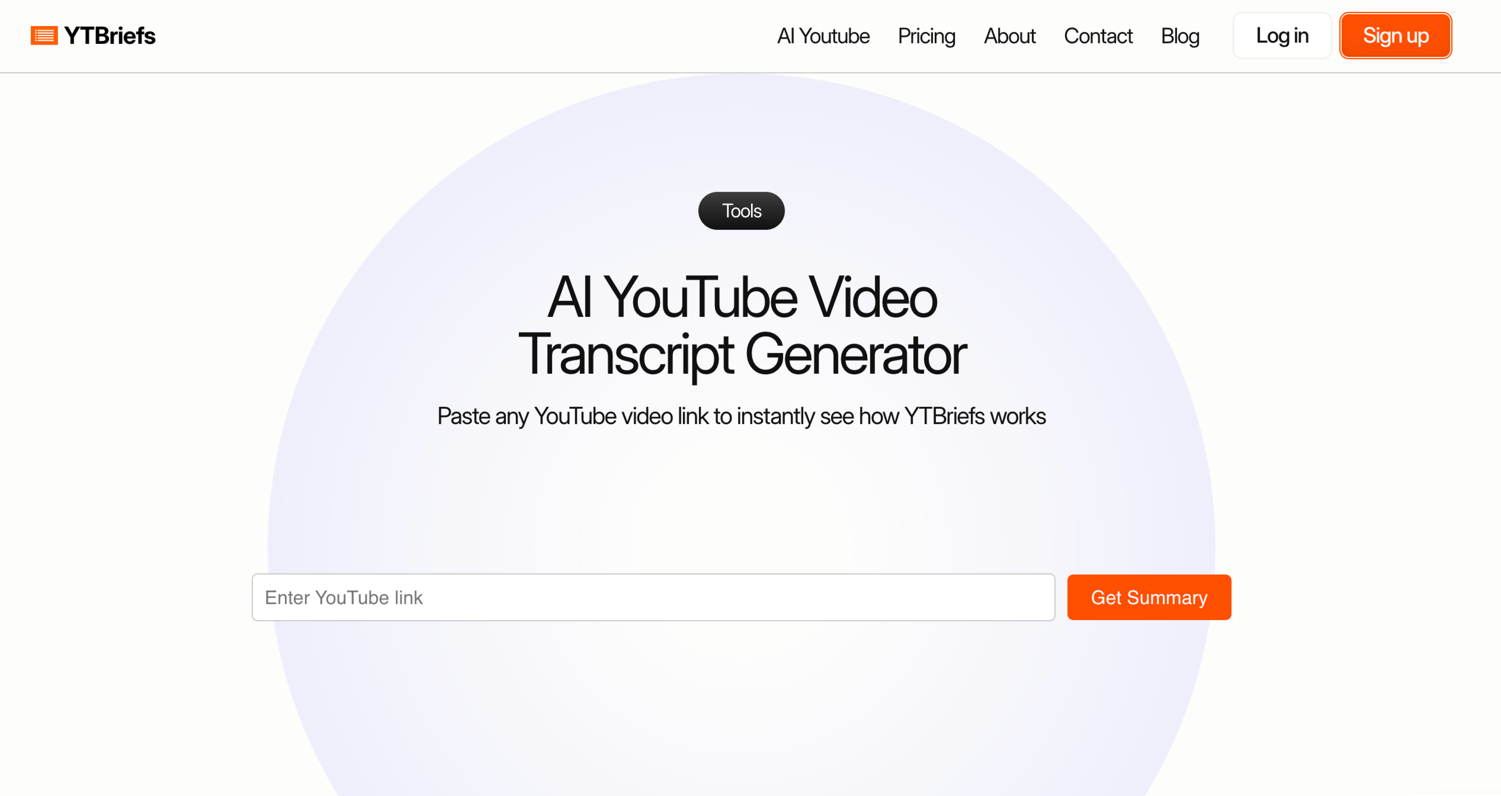 AI Youtube Video Transcript Generator