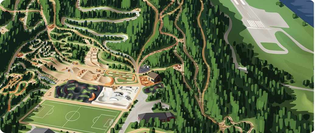 Order a Custom Illustrated Map | Vision Maps Studio