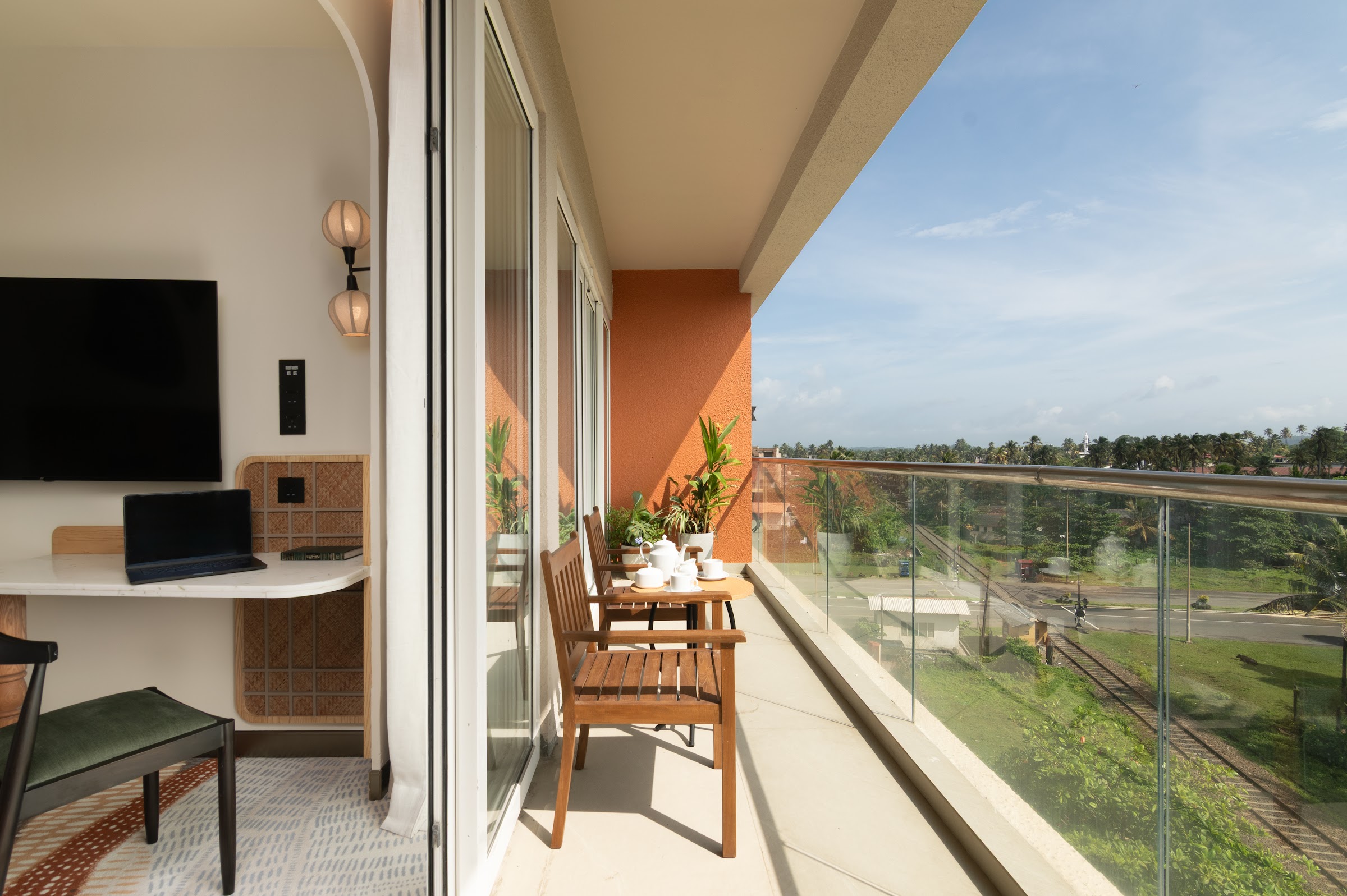 Terra Suite balcony at Otherland Galle
