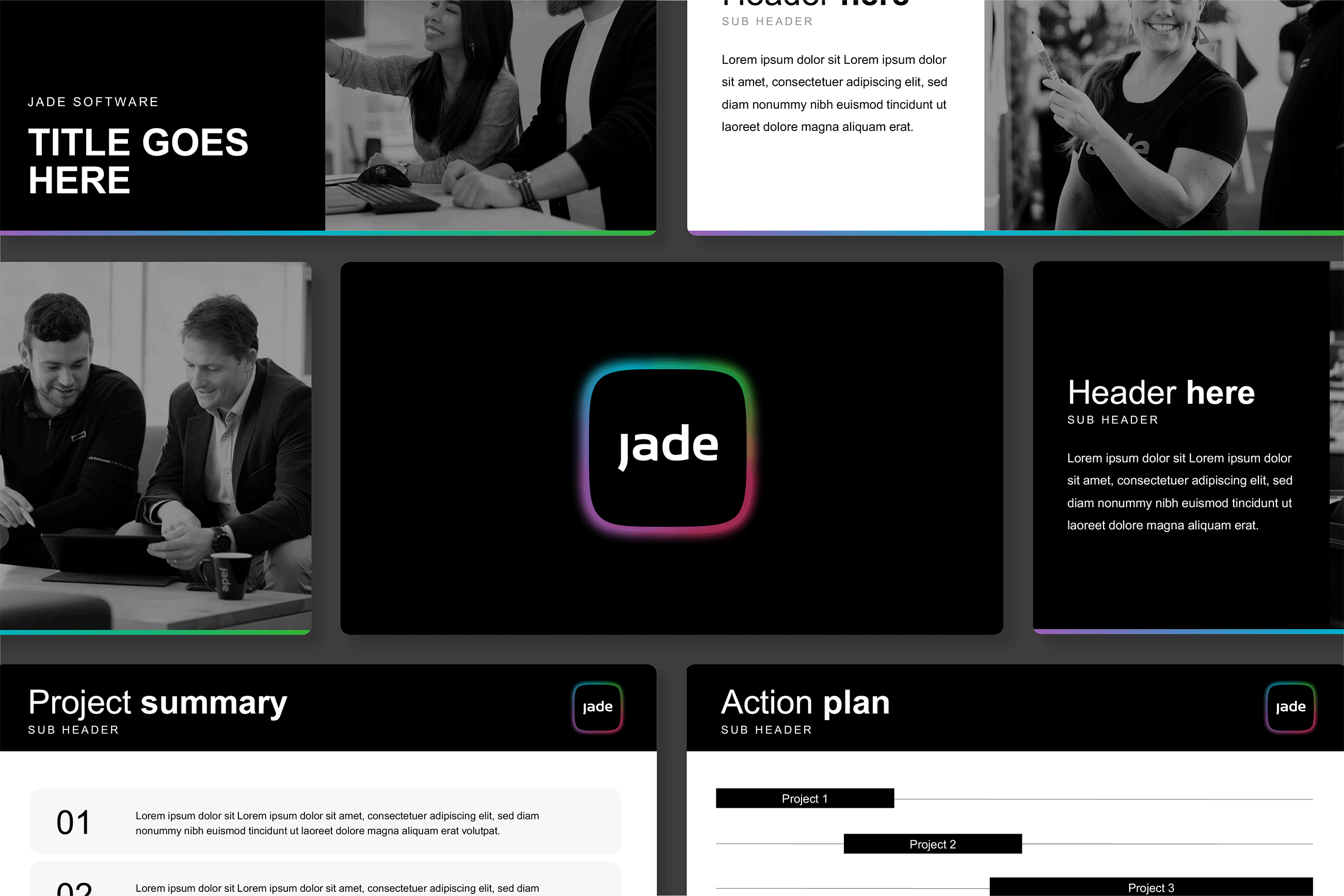 Branded powerpoint templates
