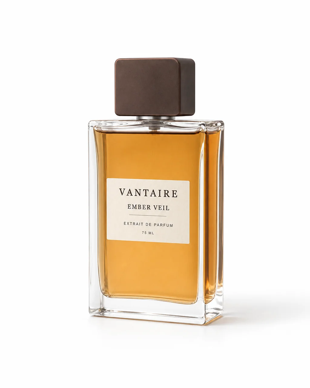 EMBER VEIL extrait de parfum, front view on white.