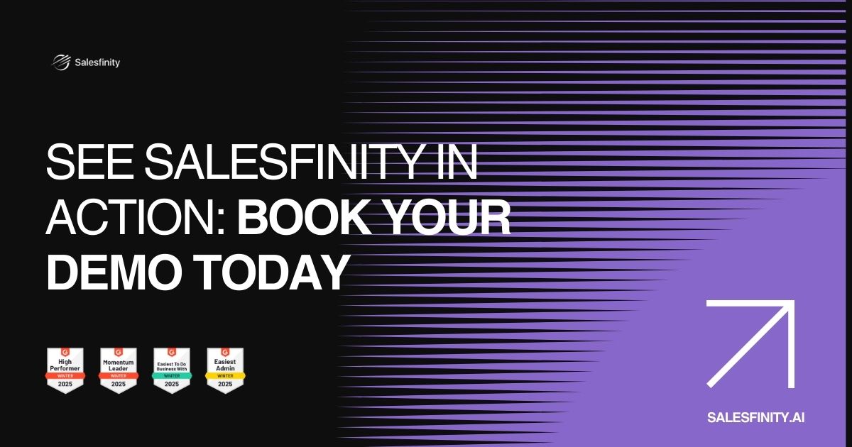 See Salesfinity in Action | Book Your Demo