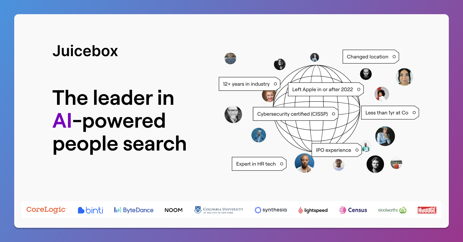 Juicebox PeopleGPT The Leader In AI powered People Search 