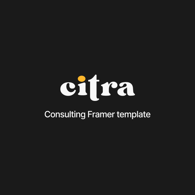 Citra Framer Website