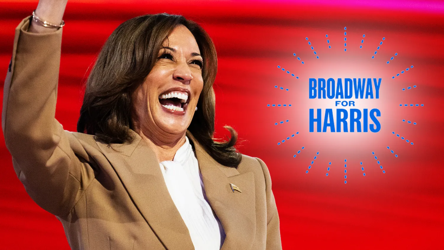 Broadway For Harris hero