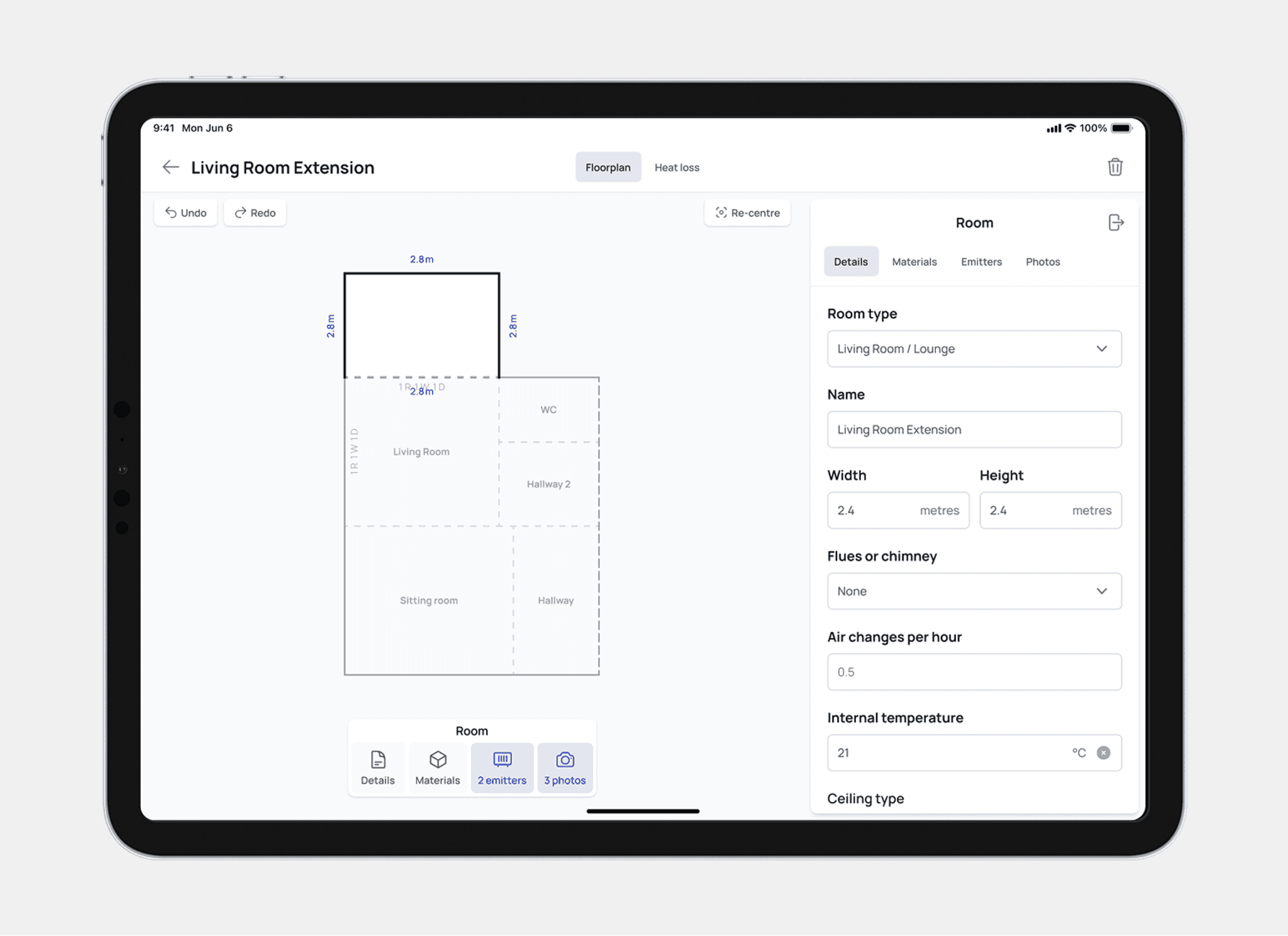 Floorplanning canvas