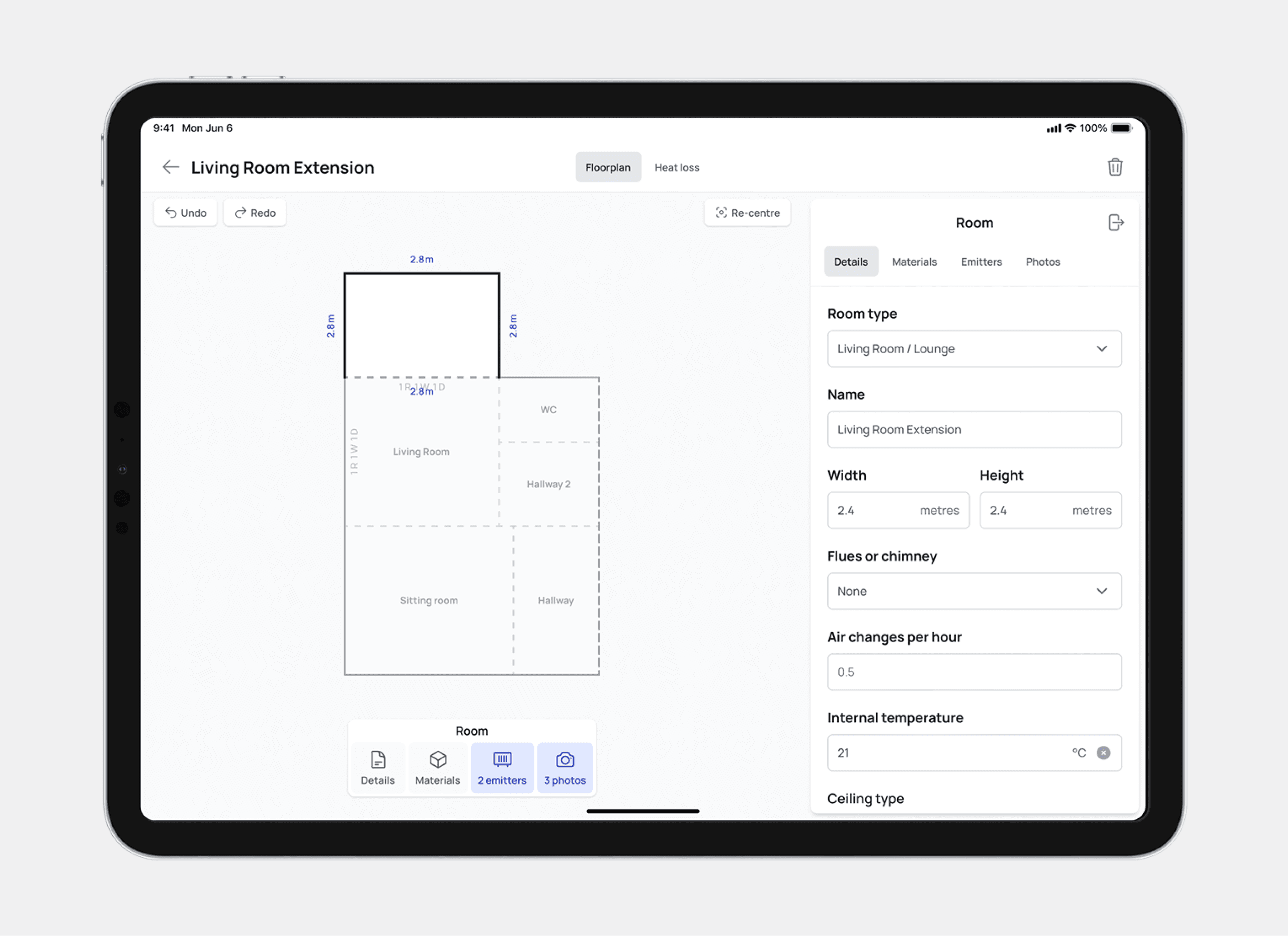 Floorplanning canvas