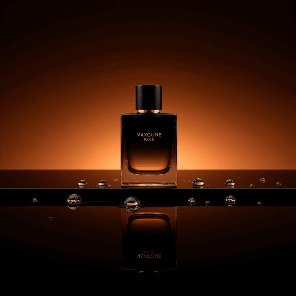 product photography of Luxury fragrance
