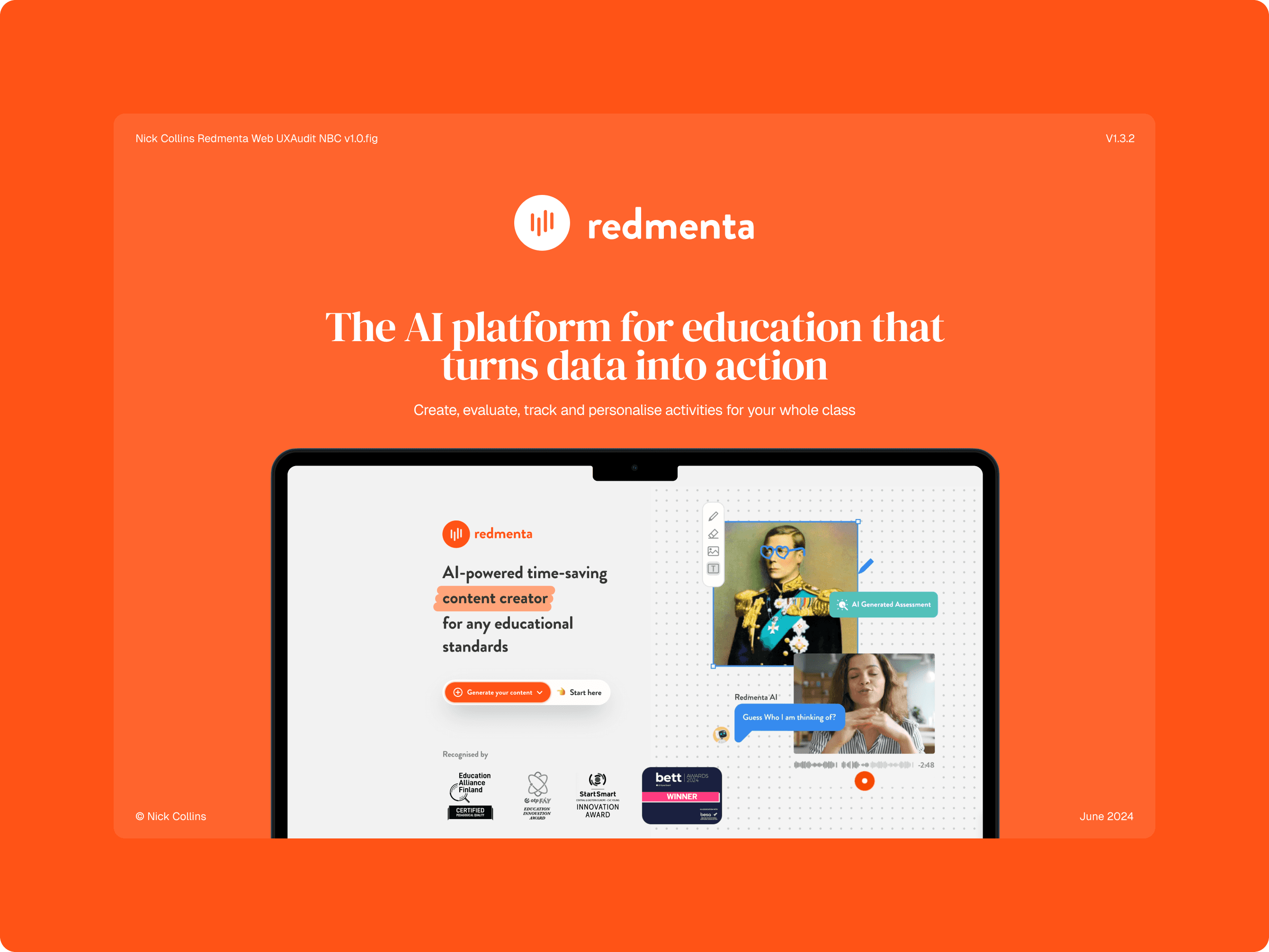 Redmenta by Nick Collins