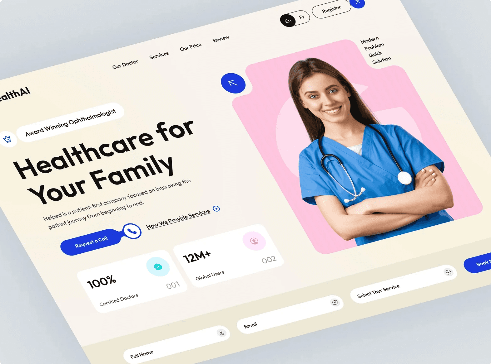 Web Design Mockup Image
