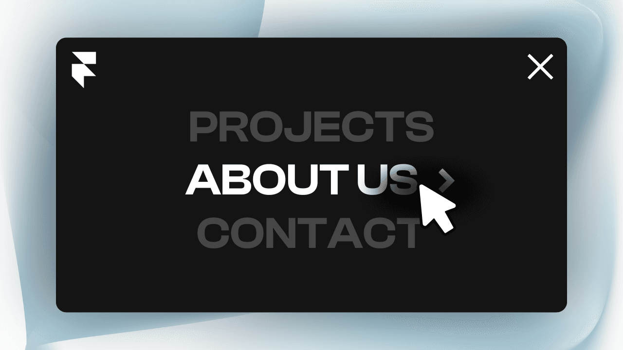 Full-screen menu in Framer