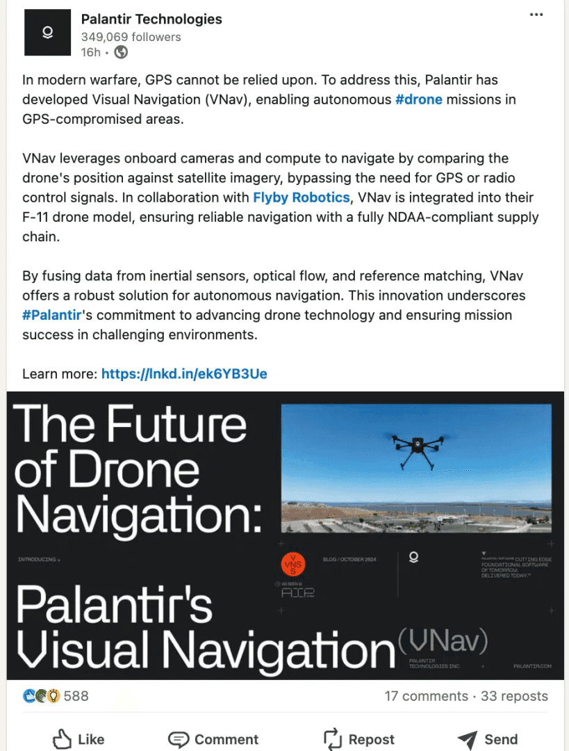 Palantir Marketing Analysis by Milk & Cookies studio | Social media posts strategy