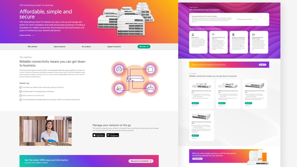 HPE Labs podcast episodes web page screenshot