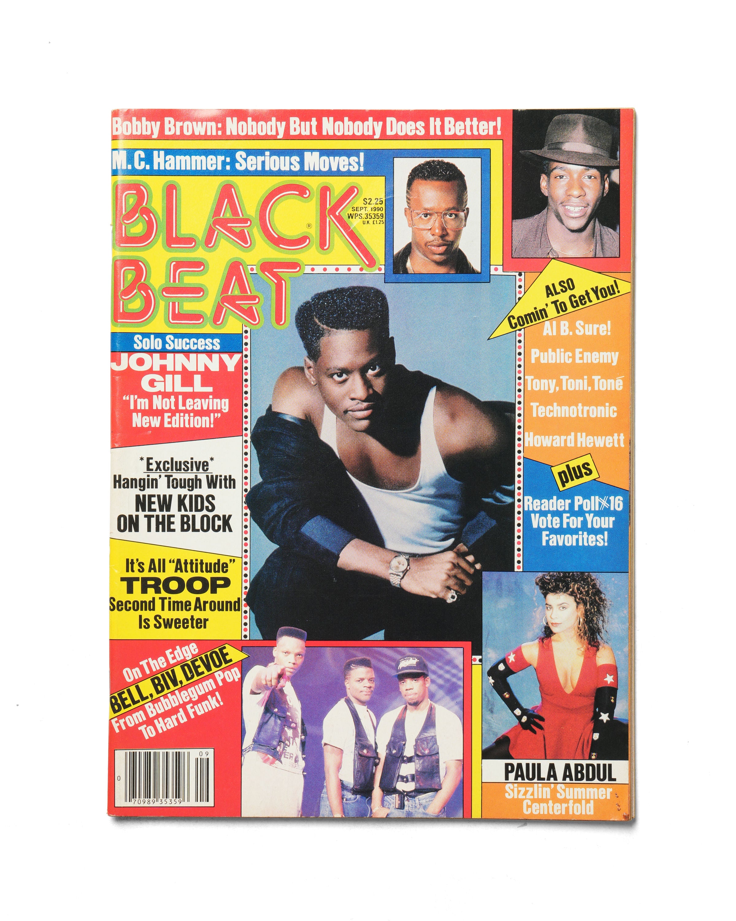 Black Beat - September 1990 - Front Cover