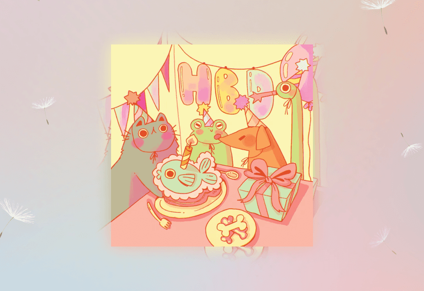 Playful, glowing digital baby shower invitation with a mint-green heart cameo design and neon accents.