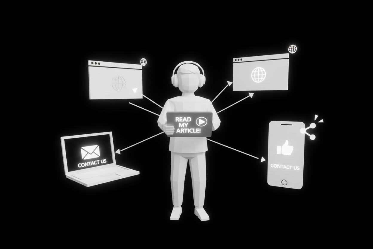 Promoción de contenido y enlaces