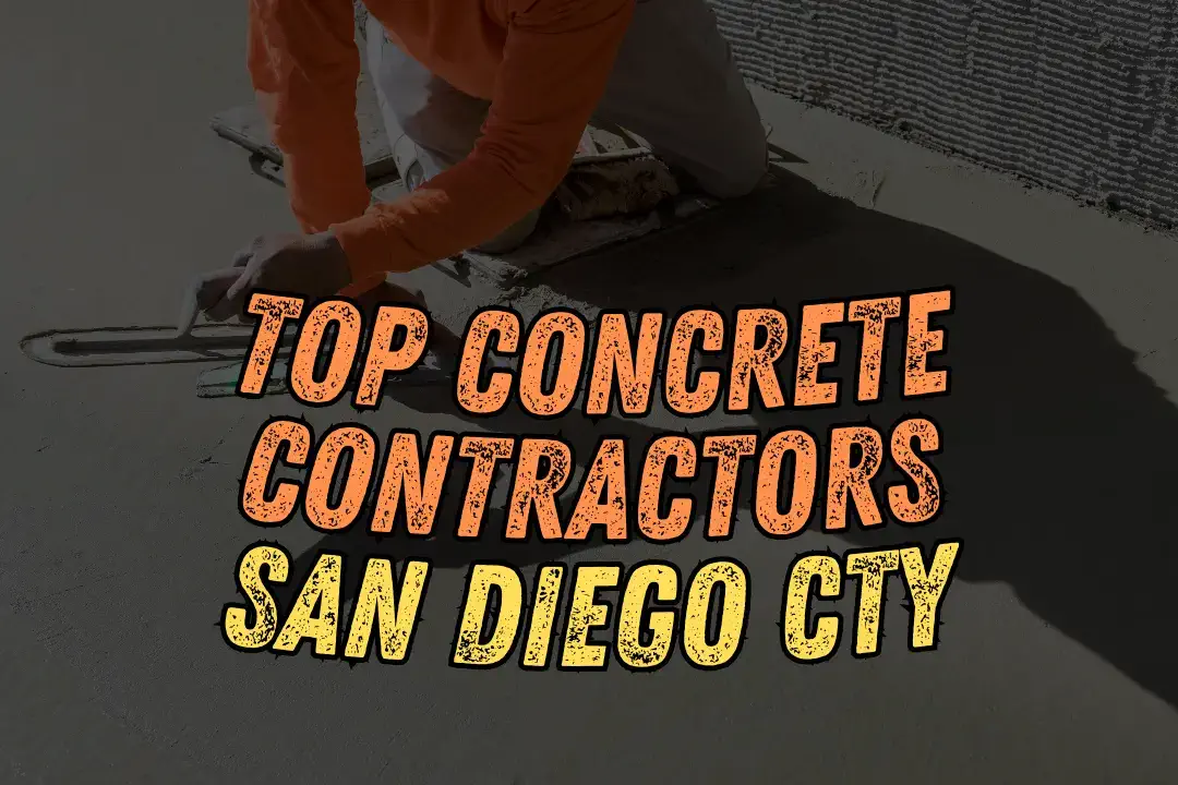 list of best concrete driveway companies san diego county