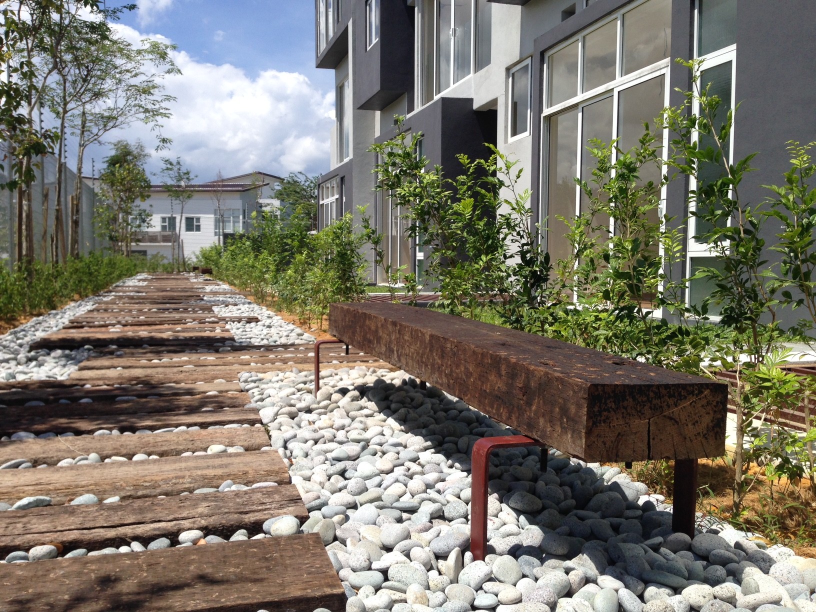 Exterior view of Hevea Kemensah project by Asima Architects