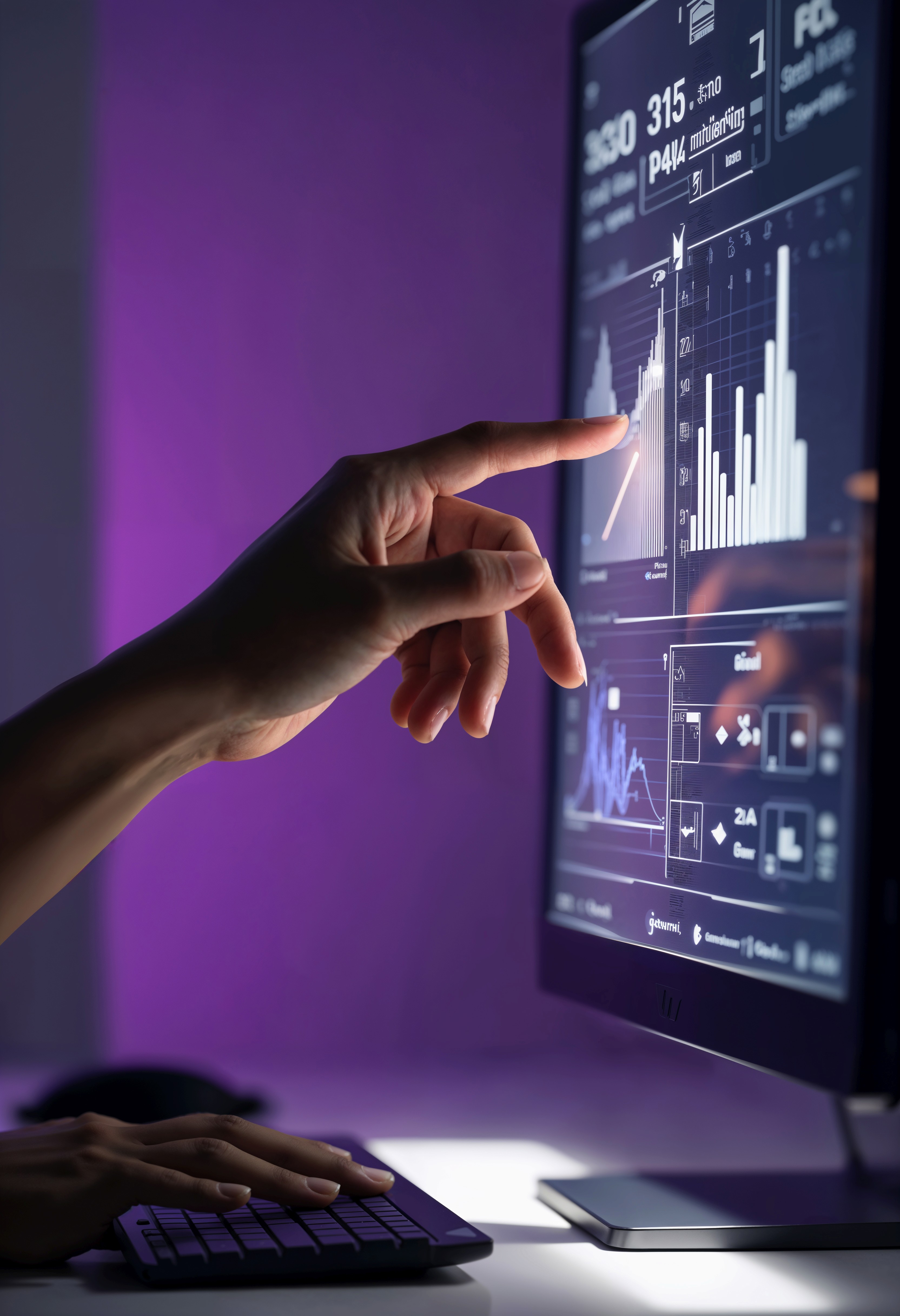 Credit card mockup displaying $430,000 balance and masked card details