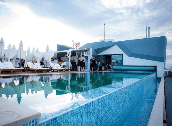 cabana rooftop beach bar