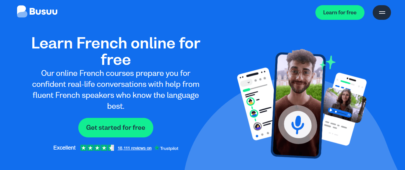 Busuu French&nbsp;&nbsp;