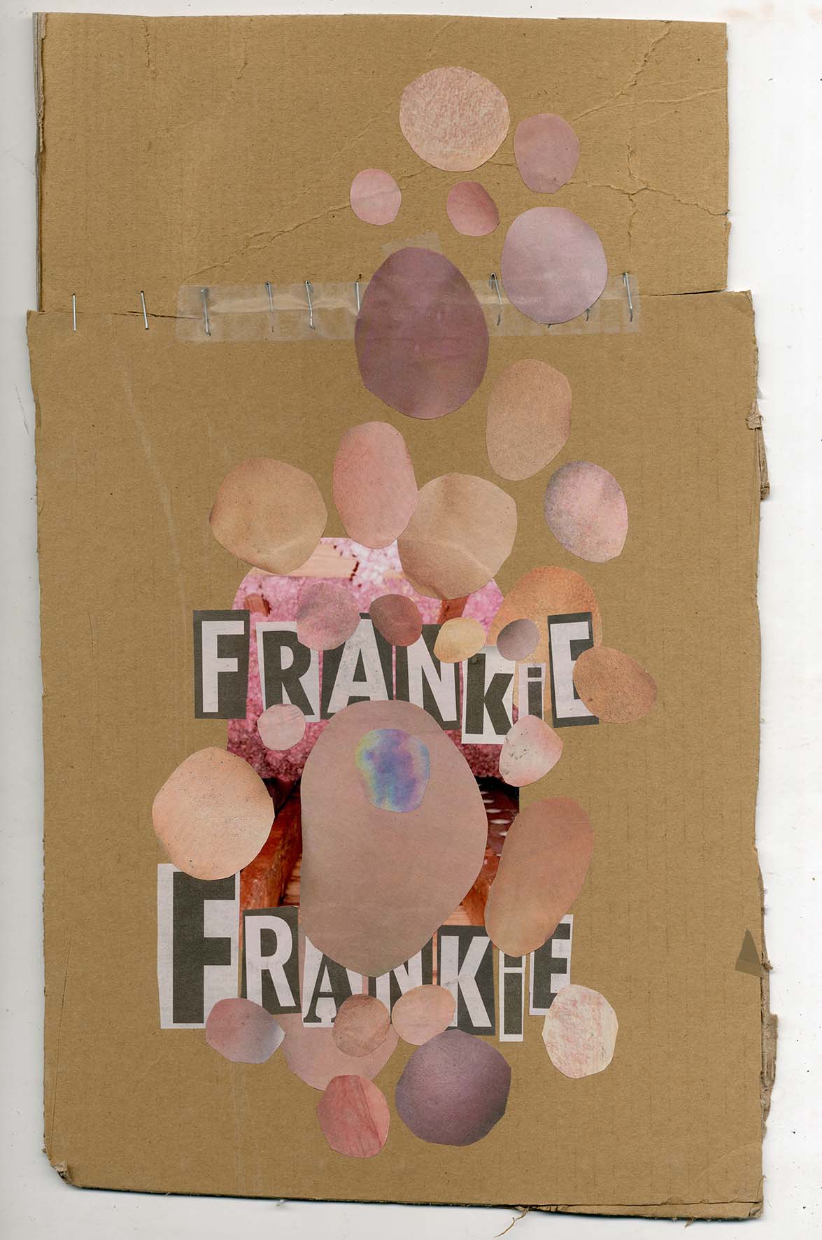 Nicholas Cheveldave artwork collage on paper