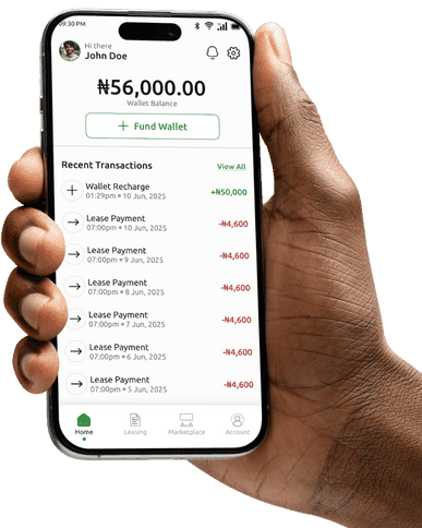 Ride Ahead Ng Electric bike leasing app in Nigeria
