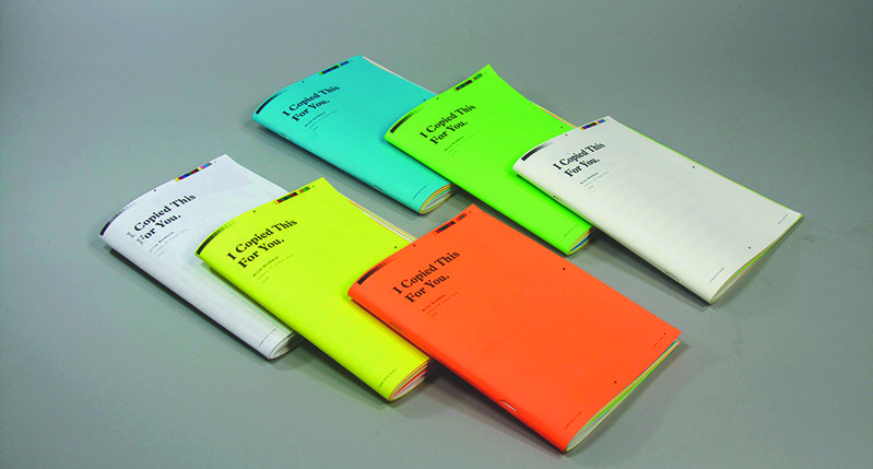 six books in colors