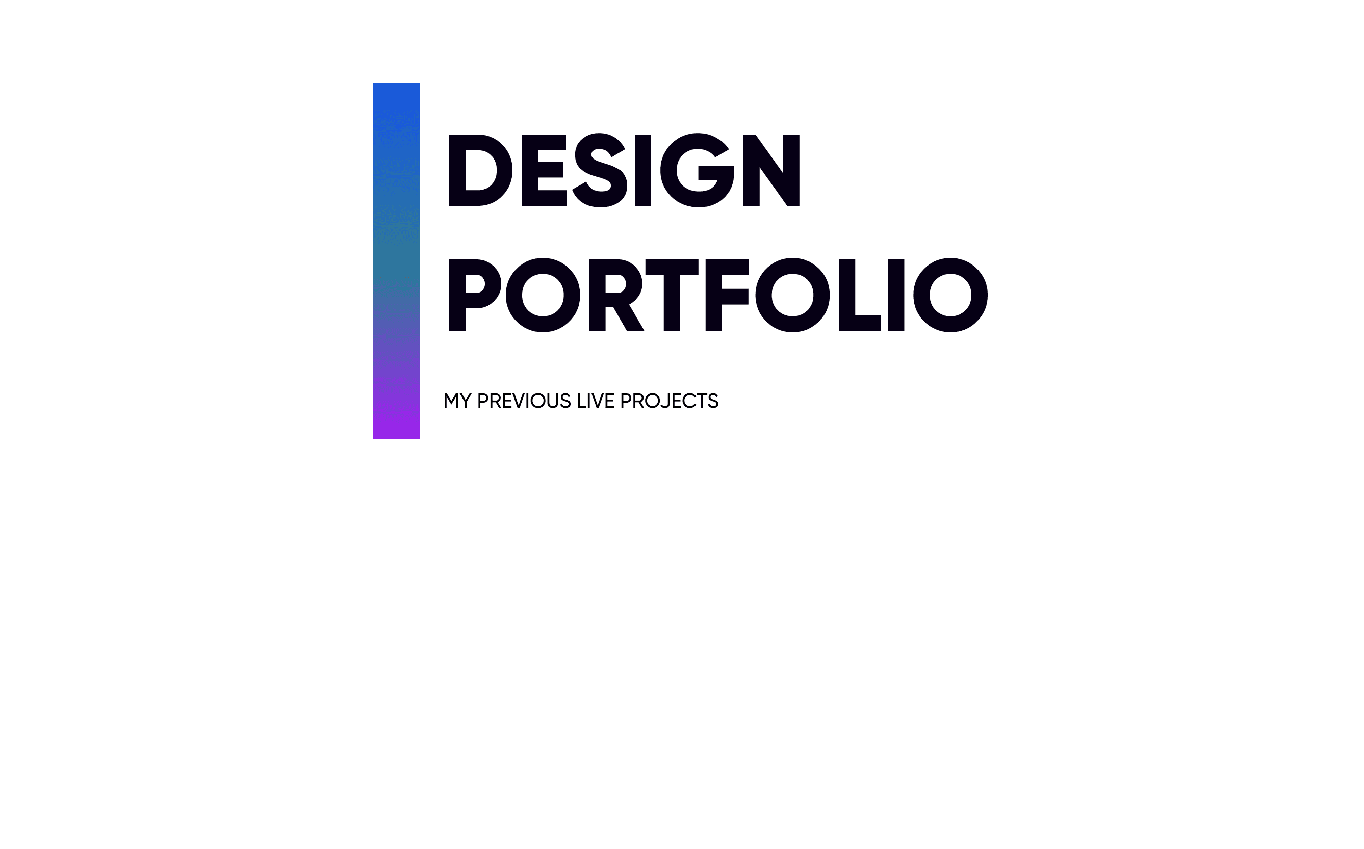 Shamanth's Portfolio