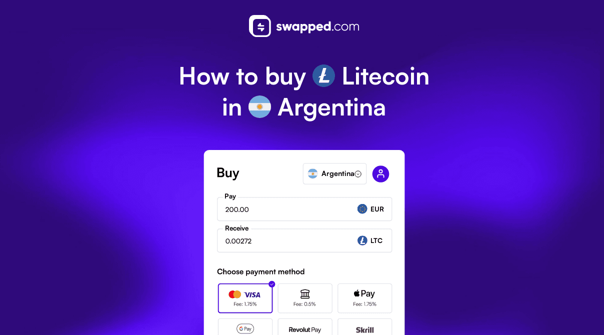 How to buy Litecoin (LTC) in Argentina with EUR