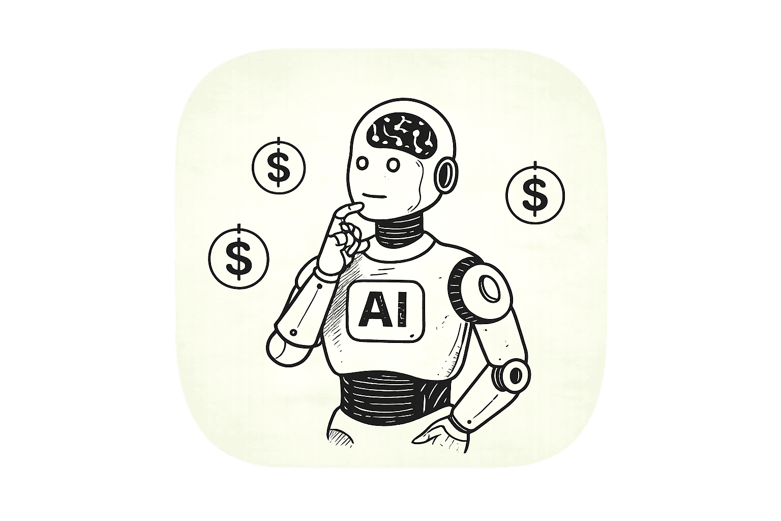 a glass jar filled with coins and a plant