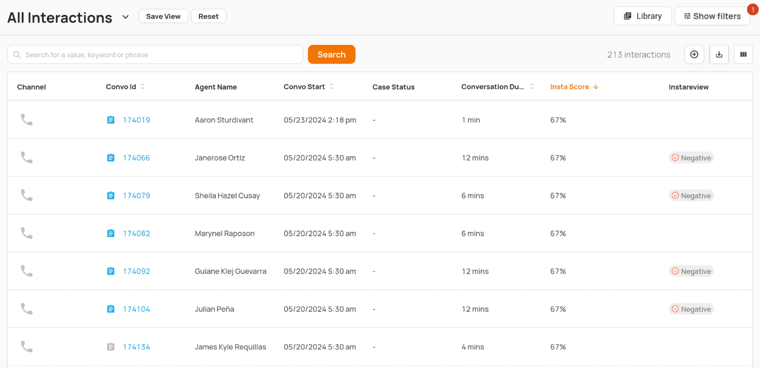 Leveraging call center analytics for agent coaching