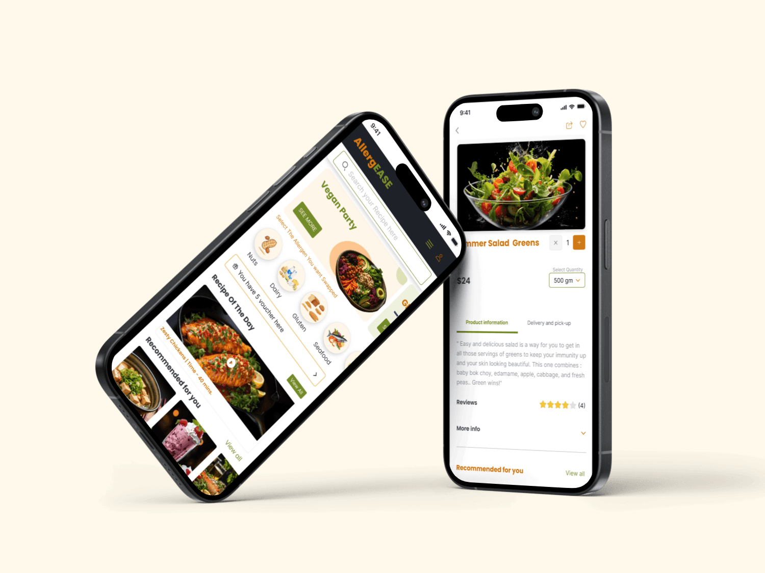 AllergEase Mobile App Image