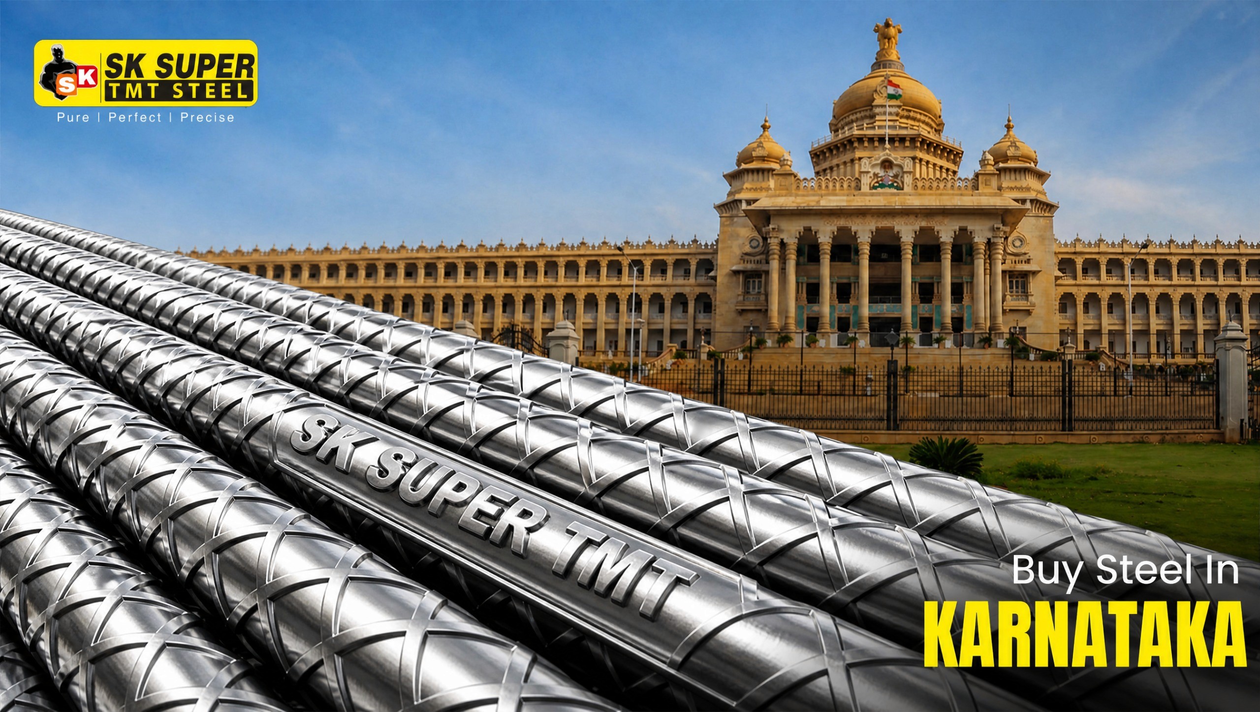 Quality TMT bar manufacturers in south india